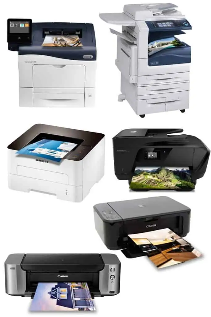 impresora papel backlit